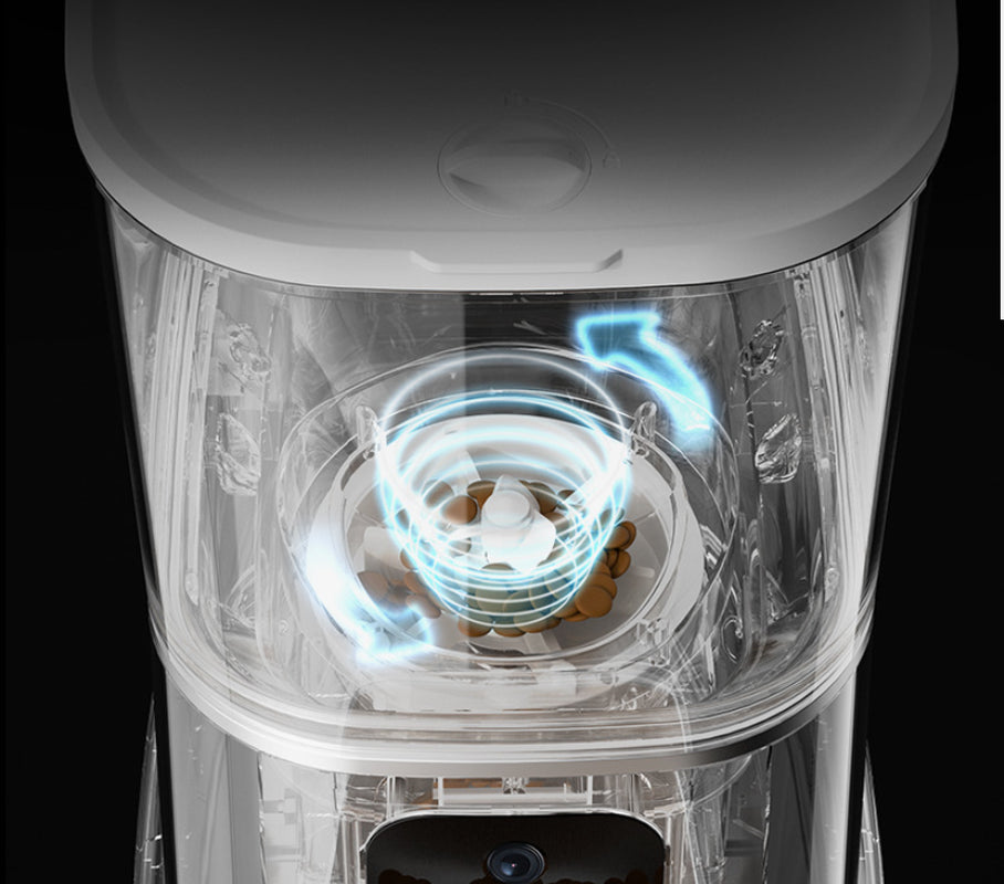 Pet Automatic Feeder Large Capacity Smart Voice Recorder APP Control Timer Feeding Cat Dog Food Dispenser with Wifi Pet Bowl