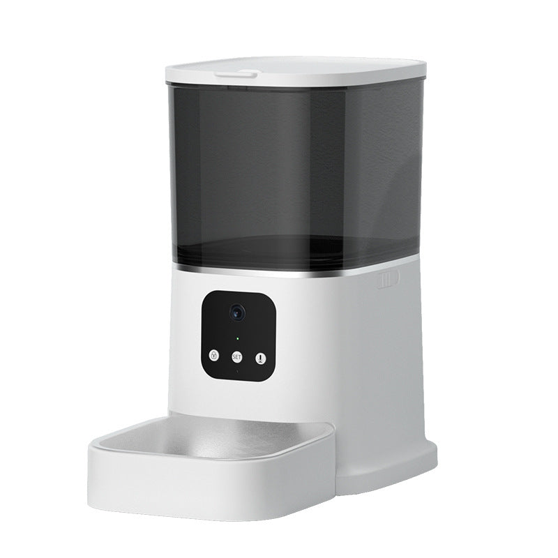 Pet Automatic Feeder Large Capacity Smart Voice Recorder APP Control Timer Feeding Cat Dog Food Dispenser with Wifi Pet Bowl