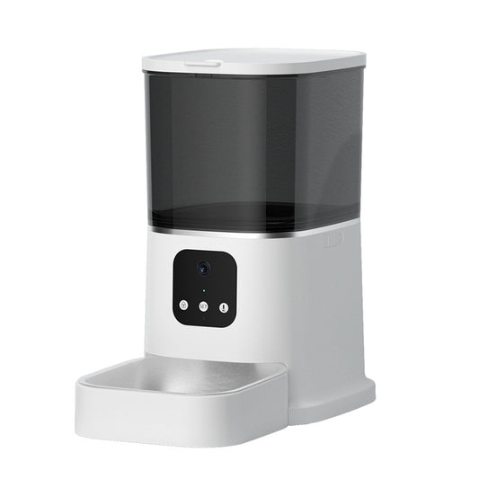 Pet Automatic Feeder Large Capacity Smart Voice Recorder APP Control Timer Feeding Cat Dog Food Dispenser with Wifi Pet Bowl